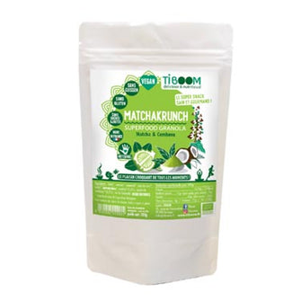 Granola al tè matcha Matchakrunch Tiboom
