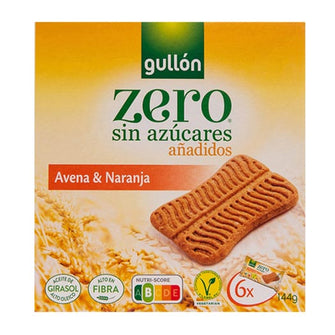 Oats Orange biscotti vegani senza zucchero aggiunto - Gullon