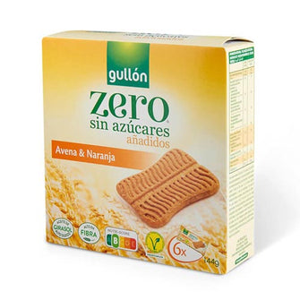 Oats Orange biscotti vegani senza zucchero aggiunto low carb Gullon
