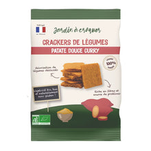 Crackers di patate dolci al curry BIO - Jardin a croquer