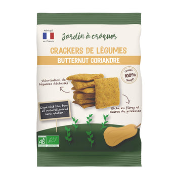 Crackers di ceci zucca e coriandolo BIO - Jardin a croquer