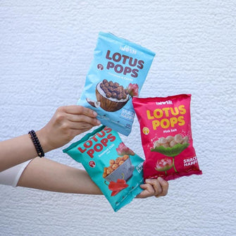 Lotus Pops piccanti snack vegano Just Nosh