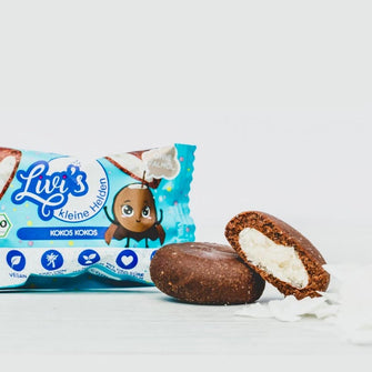 Dolcetti vegani ripieni di crema al cocco senza glutine Livi's