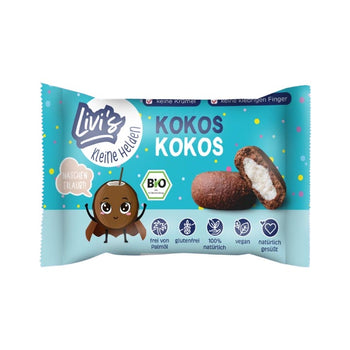 Dolcetti vegani ripieni di crema al cocco Livi's