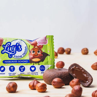 Dolcetti vegani ripieni di crema cacao nocciola gluten free Livi's