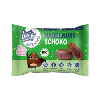 Dolcetti vegani ripieni di crema cacao nocciola Livi's