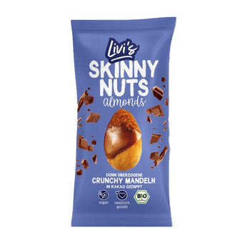 Mandorle biologiche tostate ricoperte di cioccolato Livi's