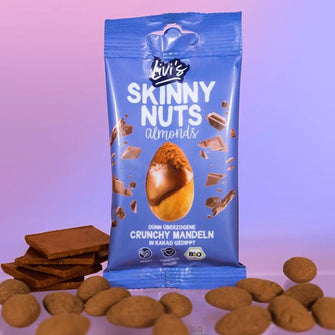 Mandorle biologiche tostate ricoperte di cioccolato senza glutine Livi's