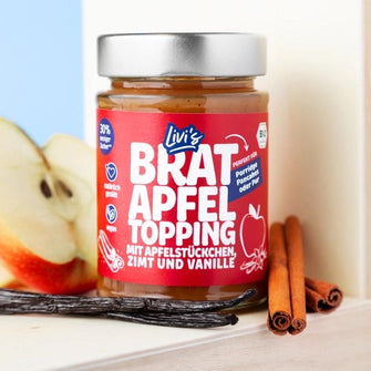 Topping di mele biologiche al forno guilt freeLivi's