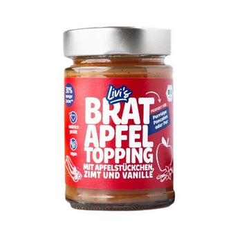 Topping di mele biologiche al forno Livi's