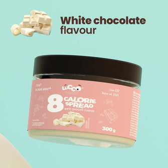 LOCCO crema al cioccolato bianco con 8 calorie
