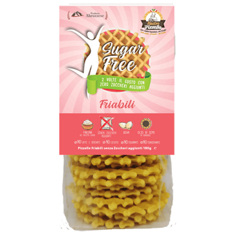 Pizzella artigianale senza zuccheri aggiunti - Mastro Pizzella