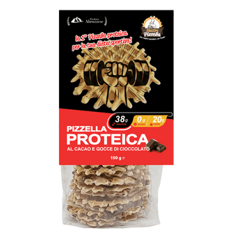 Pizzella proteica cacao e gocce di cioccolato - Mastro Pizzella