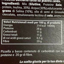 Pizzella proteica cacao e gocce di cioccolato valori nutrizionali Mastro Pizzella