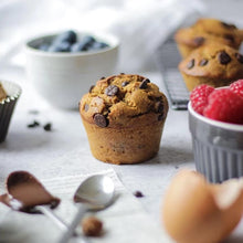 Bio muffin mix con gocce di cioccolato basso indice glicemico Max de Genie