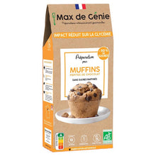 Bio muffin mix con gocce di cioccolato - Max de Genie