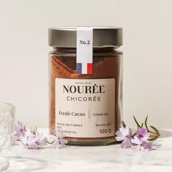 Cicoria biologica con cacao crudo vegetale Nourée