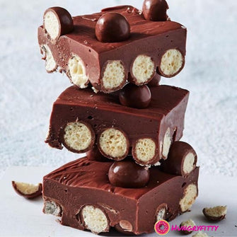 Palline di mais ricoperte di cioccolato Corn Crunchers Tweek con fibre