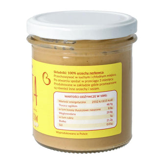 Burro di anacardi cremoso artigianale valori nutrizionali Krukam