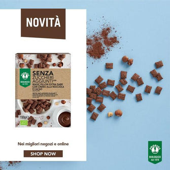 Cereali ripieni al cioccolato senza zucchero aggiunto biologici Probios