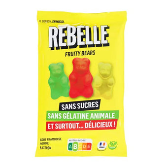 Orsetti gommmosi senza zucchero vegani Rebelle
