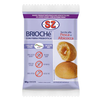 Briochè pesca albicocca senza zuccheri aggiunti - SZ