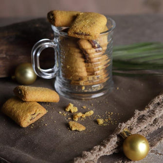 Ciocobrini Biscotti con ripieno di cacao e nocciola senza zuccheri aggiunti e senza lattosio SZ