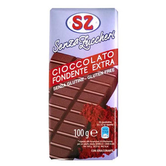 Tavoletta cioccolato fondente senza zuccheri aggiunti - SZ