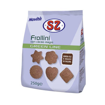 Frollini vegan al cacao senza zuccheri aggiunti - SZ