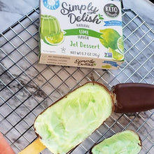 Preparato per gelatina al gusto lime senza zucchero light Simply Delish