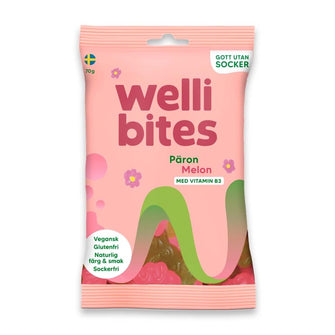 Caramelle gommose pera e melone con vitamina B3 Welli Bites