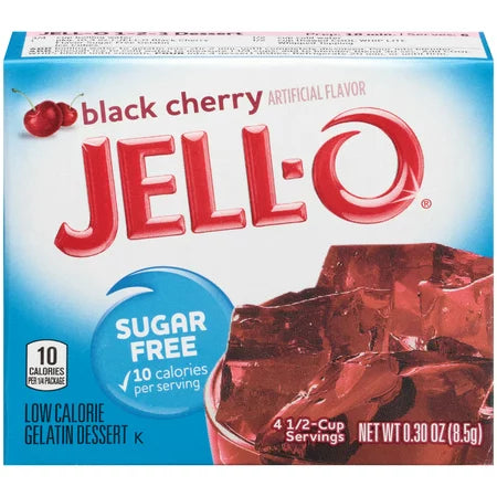 Budino istantaneo senza zuccheri e grassi Black Cherry-Jell-O