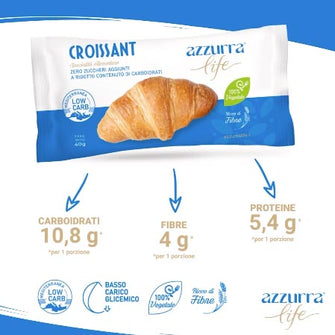 Croissant low carb Start ricco di fibre - Azzurra Life