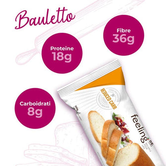 Pane bauletto low carb Optimize - Feeling Ok
