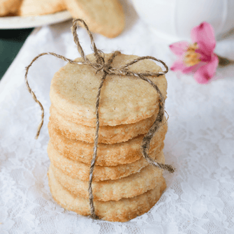 Biscotti al burro con eritritolo