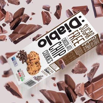 Biscotti con gocce di cioccolato senza zucchero light Diablo