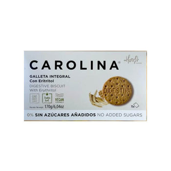 Biscotti integrali vegani dolcificati con eritritolo - Carolina Honest