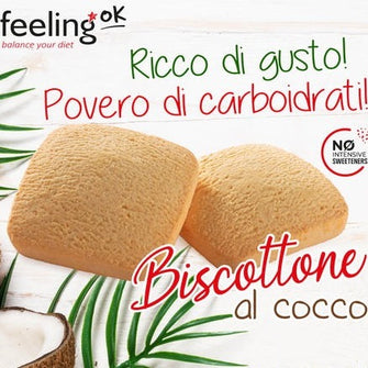 Biscottone al cocco low carb Start - Feeling Ok