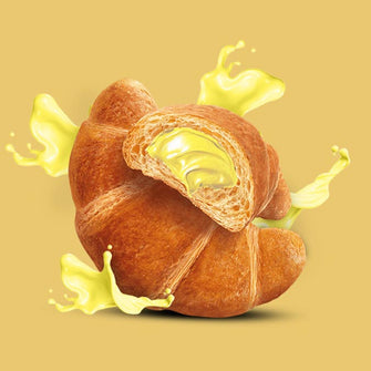 Cornetto proteico ripieno di crema pasticcera light EatPro
