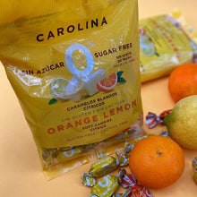 Caramelle mou arancia limone senza glutinr Carolina Honest