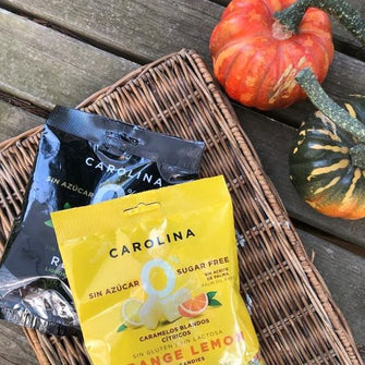 Caramelle mou arancia limone senza lattosio Carolina Honest