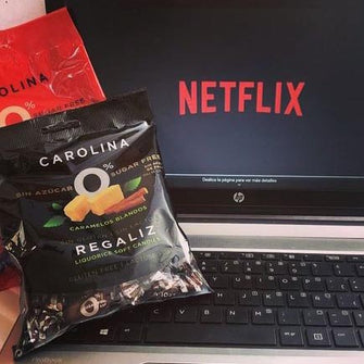 Caramelle mou alla liquirizia senza zucchero Carolina