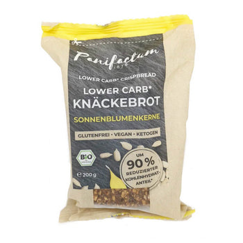 Crackers low carb bio ai girasoli Panifactum