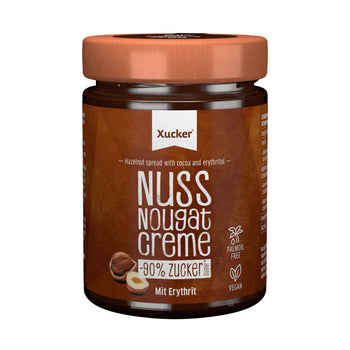 Crema cioccolato nocciola Xucker con eritritolo