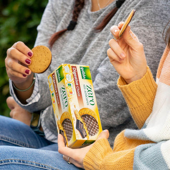 Biscotti Digestive al cioccolato senza zucchero Gullon