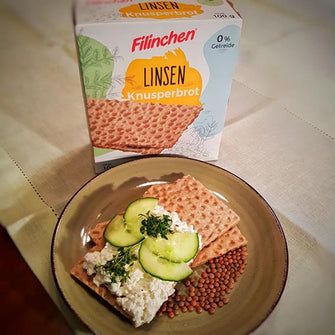 Pane croccante di lenticchie low carb  Filinchen