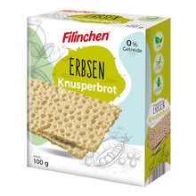 Pane croccante di piselli a fette Filinchen