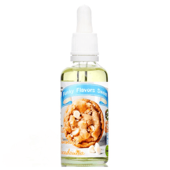 Flavor cookie alle noci di macadamia e cioccolato bianco