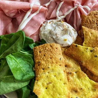 Focaccia Croccante con curcuma low carb Granosalis