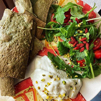 Focaccia Croccante con rosmarino low carb Granosalis